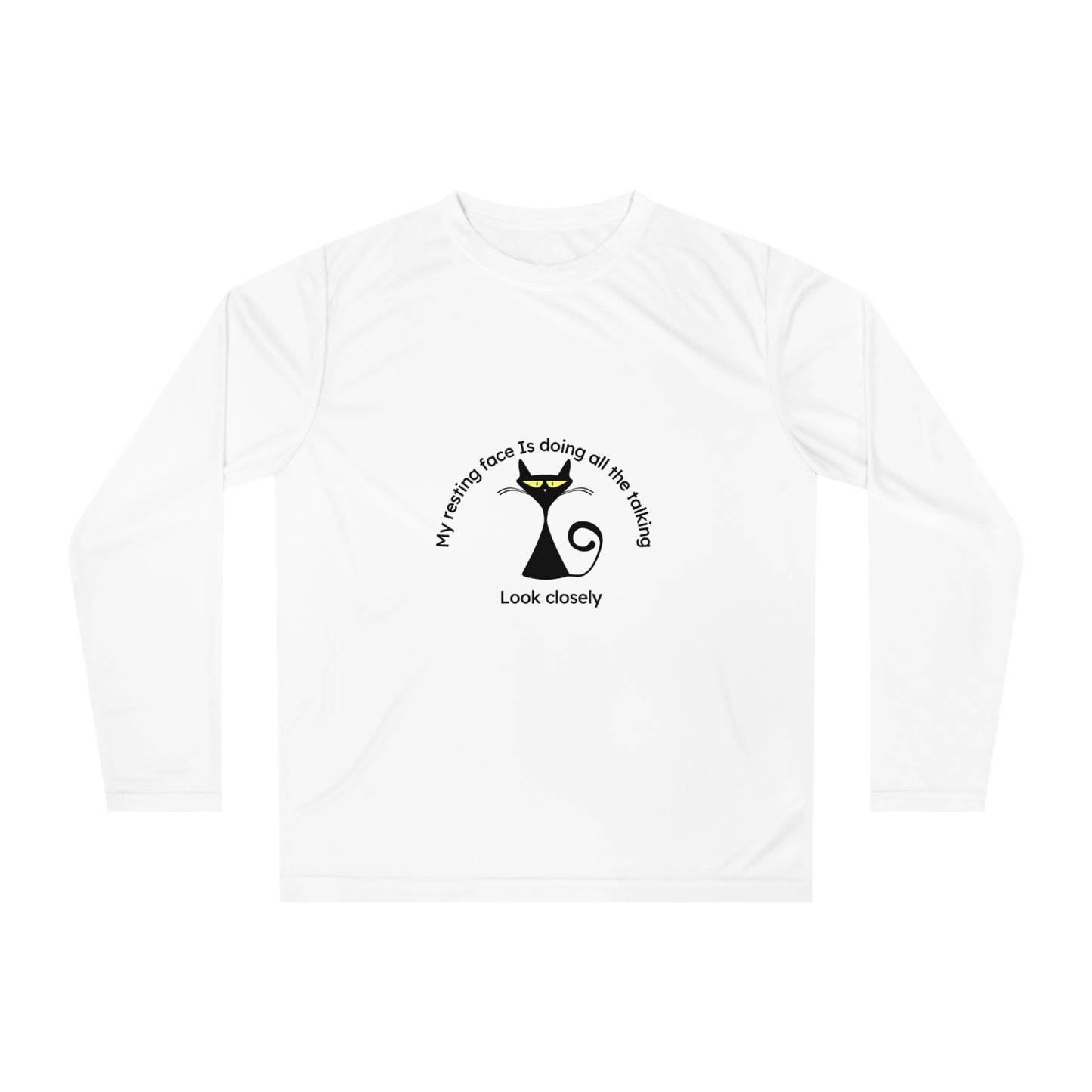 Long Sleeve Shirt - Petty=Witty=Humans Funny and Witty Design