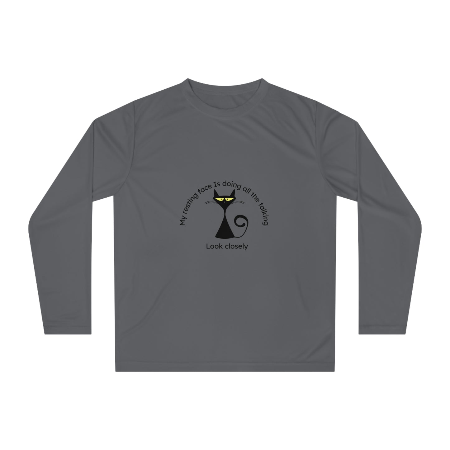 Long Sleeve Shirt - Petty=Witty=Humans Funny and Witty Design