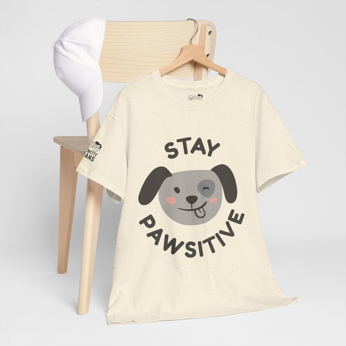 T-Shirt - Petty-Witty-Humans Stay Positive with Humor