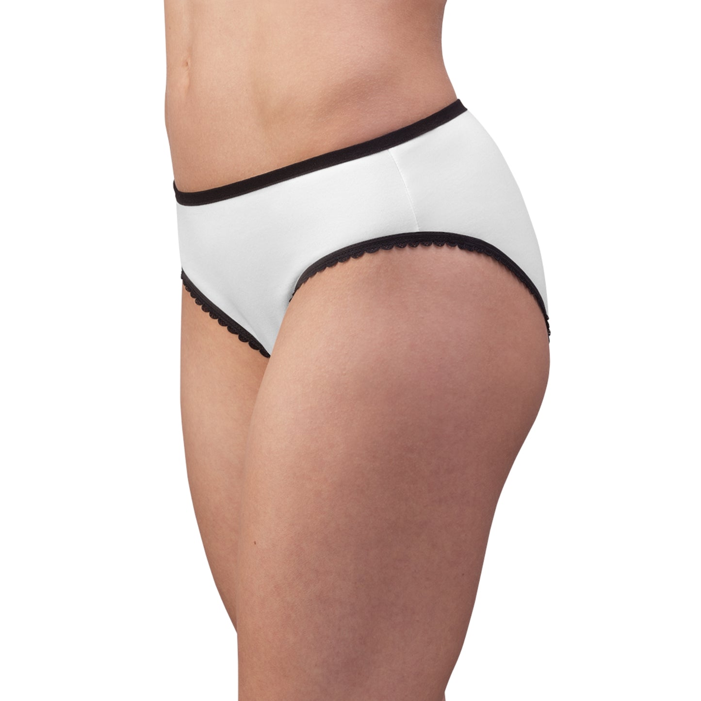 Playful Women's Briefs - 'I Love You with All My Butt' - Unique and Comfy Intimates