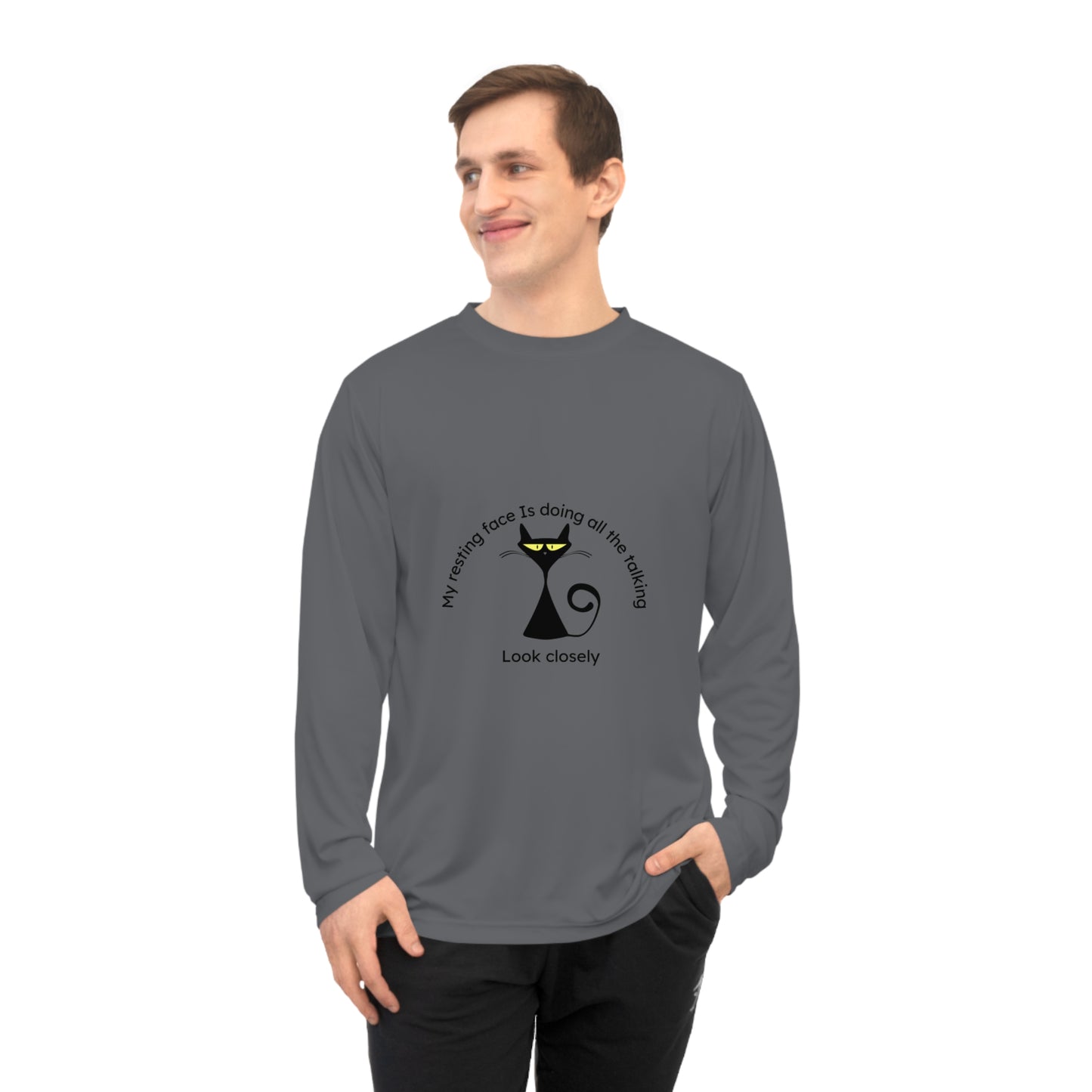 Long Sleeve Shirt - Petty=Witty=Humans Funny and Witty Design