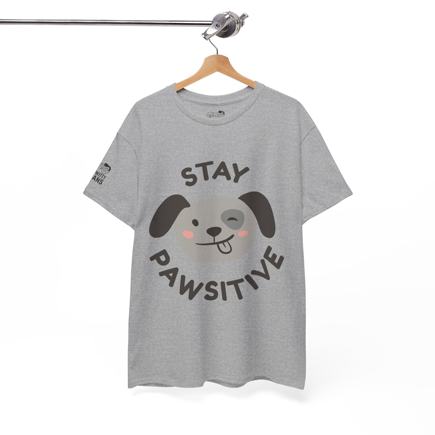 T-Shirt - Petty-Witty-Humans Stay Positive with Humor