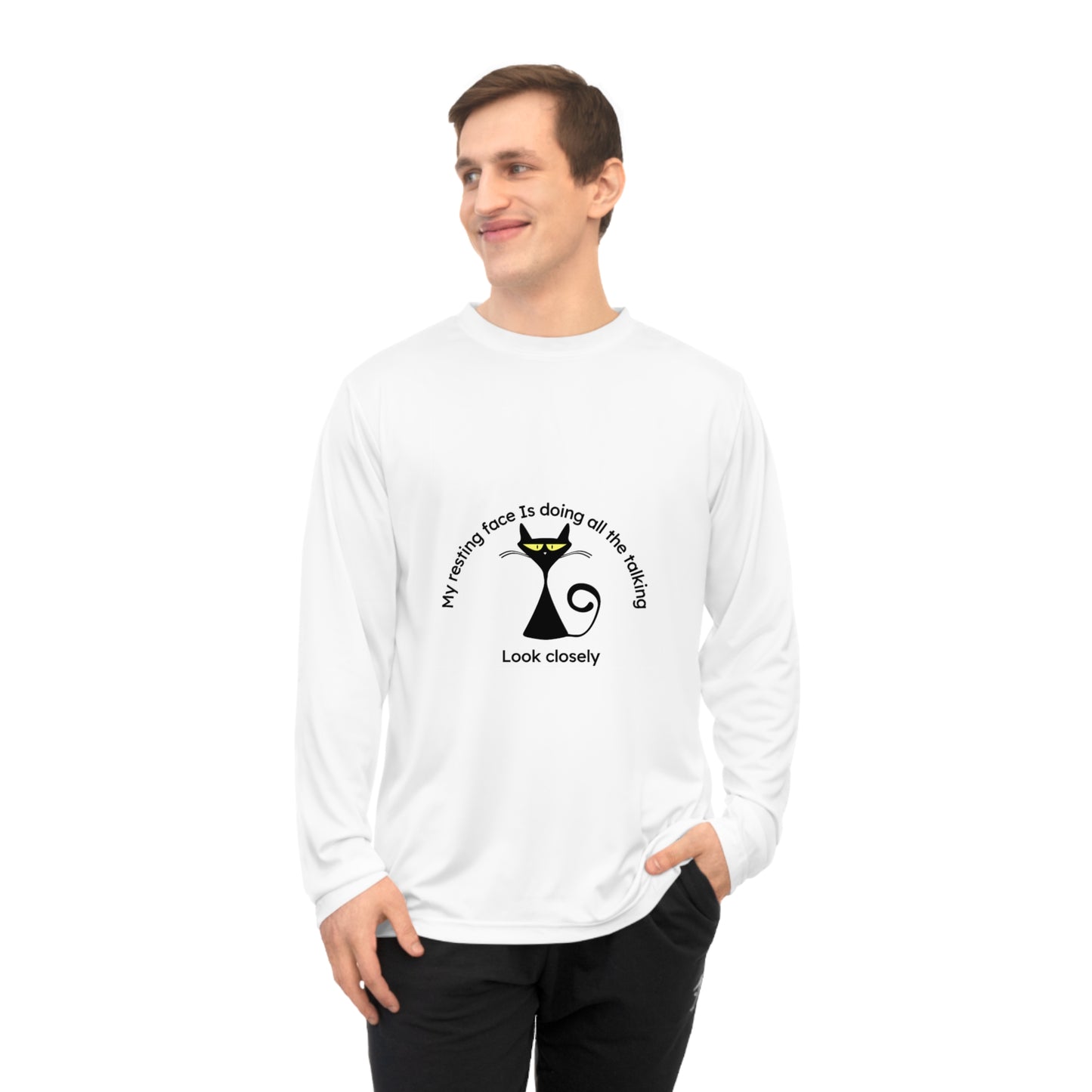 Long Sleeve Shirt - Petty=Witty=Humans Funny and Witty Design
