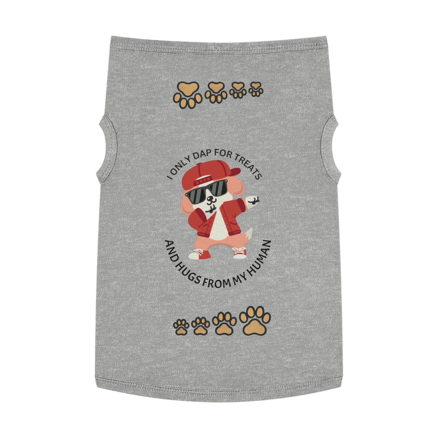 Pet Tank Top - Petty Witty Humans Design - Humor Meets Sarcasm