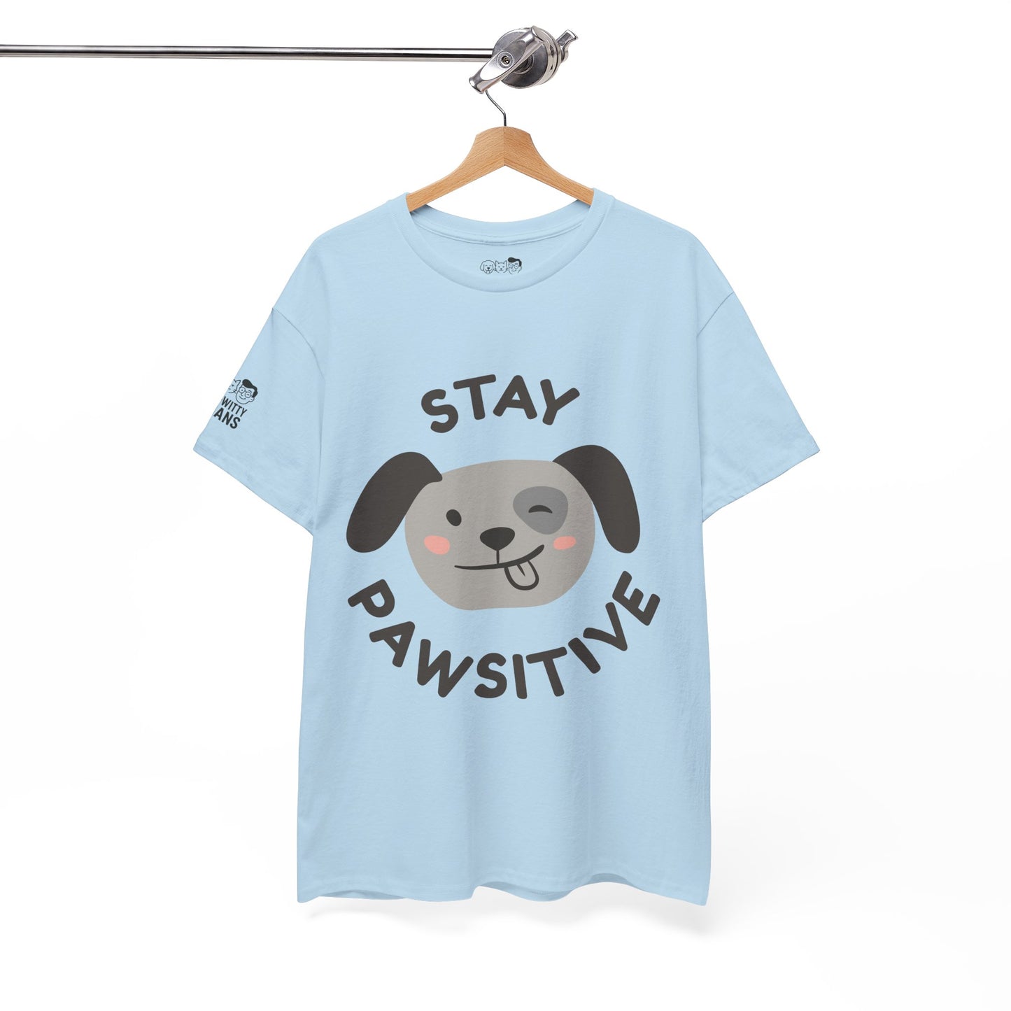 T-Shirt - Petty-Witty-Humans Stay Positive with Humor