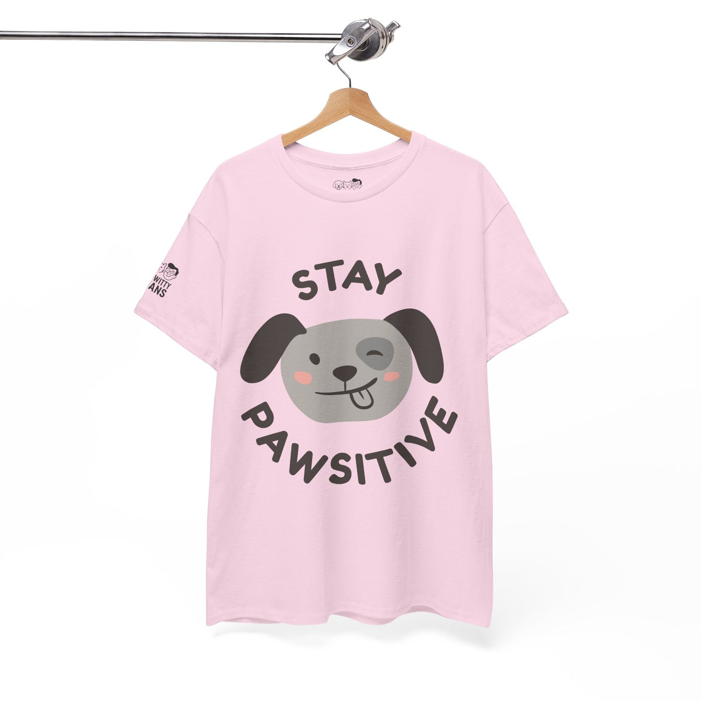 T-Shirt - Petty-Witty-Humans Stay Positive with Humor