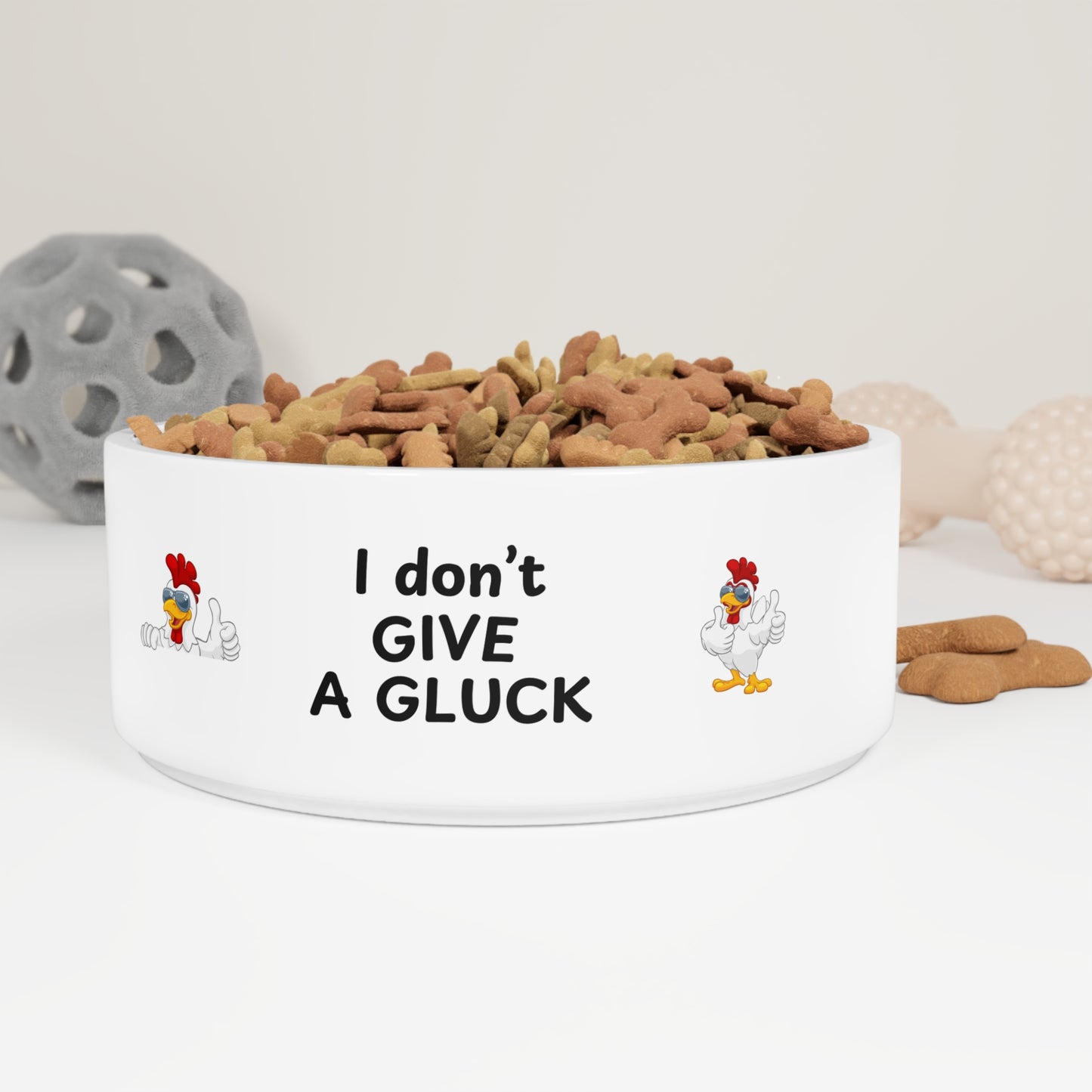 Pet Bowl - Humorous Design for Your Furry Friend