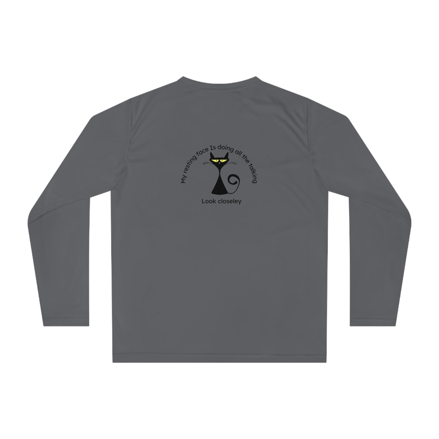 Long Sleeve Shirt - Petty=Witty=Humans Funny and Witty Design