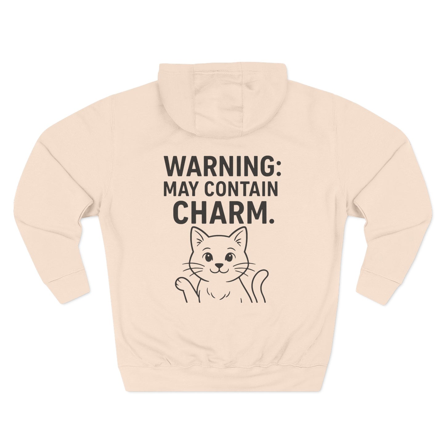 Petty-Witty Fleece Hoodie for Animal Lovers