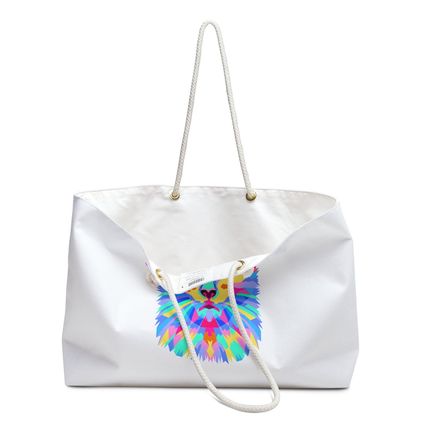 Colorful Cat Weekender Bag - Perfect for Cat Lovers!