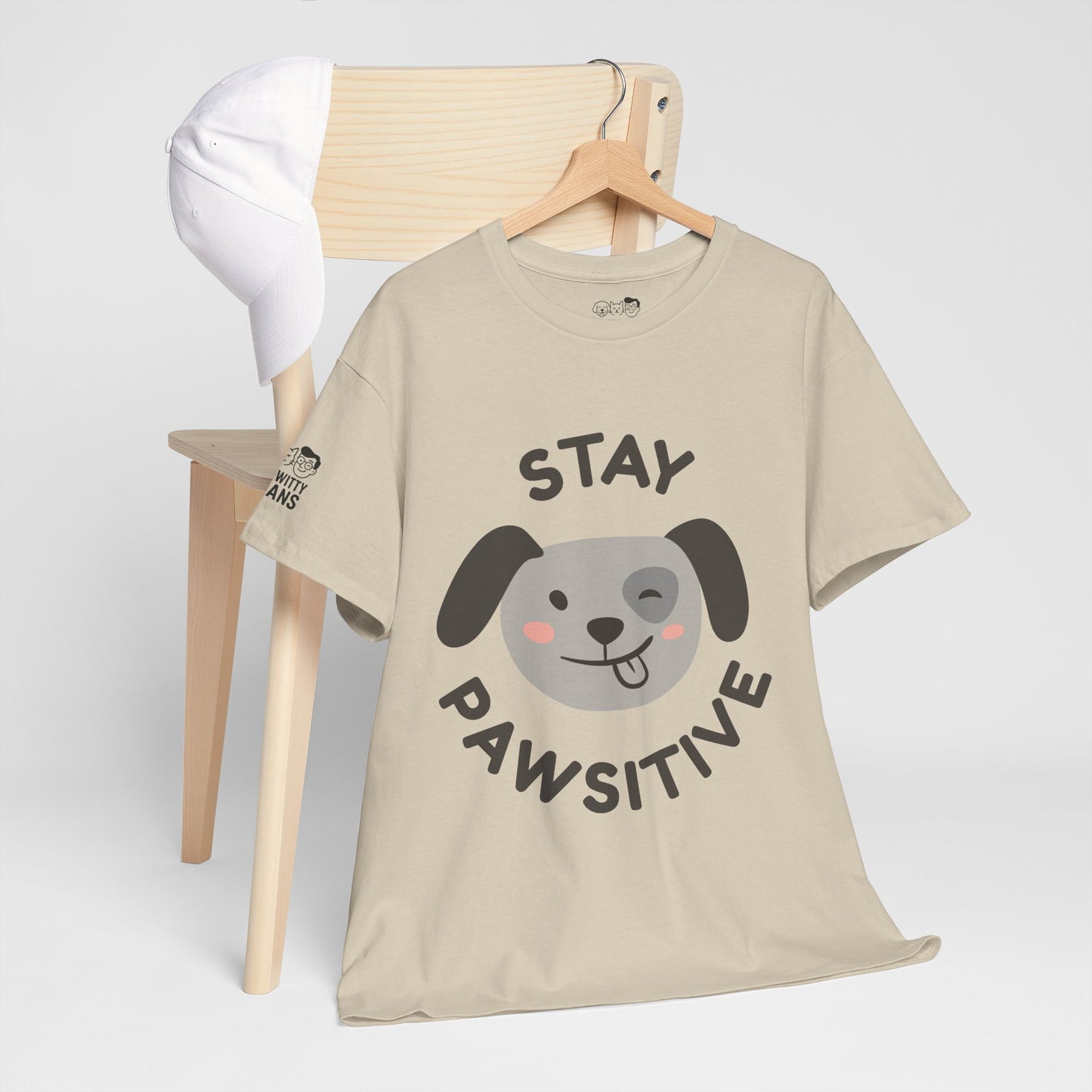 T-Shirt - Petty-Witty-Humans Stay Positive with Humor