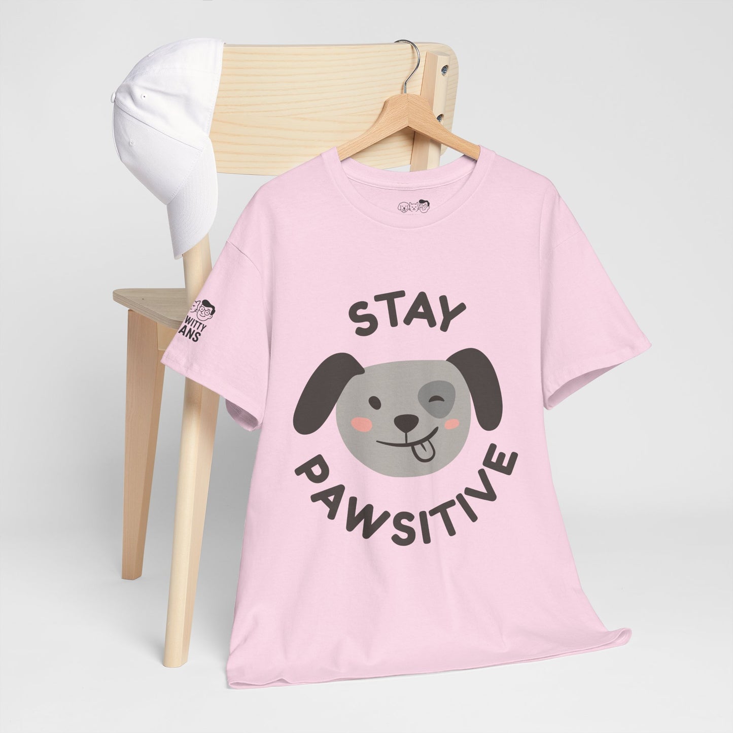 T-Shirt - Petty-Witty-Humans Stay Positive with Humor