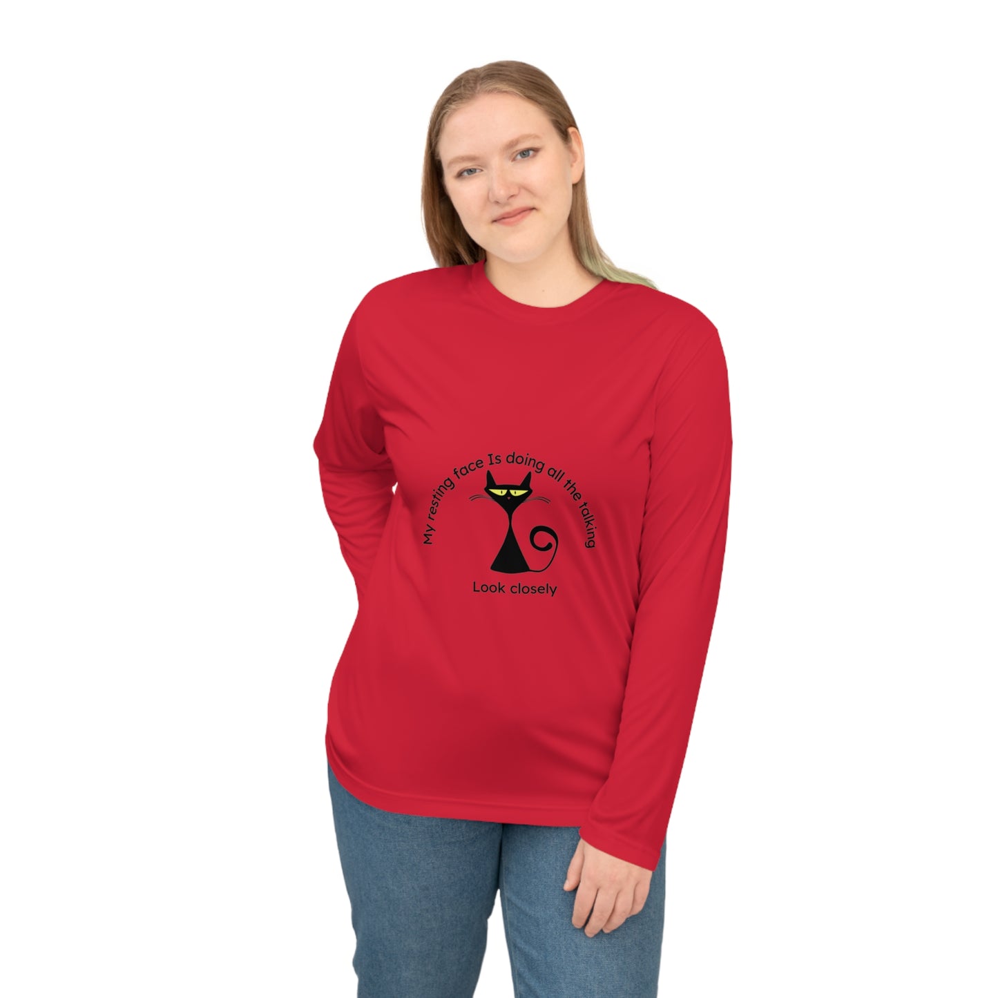 Long Sleeve Shirt - Petty=Witty=Humans Funny and Witty Design