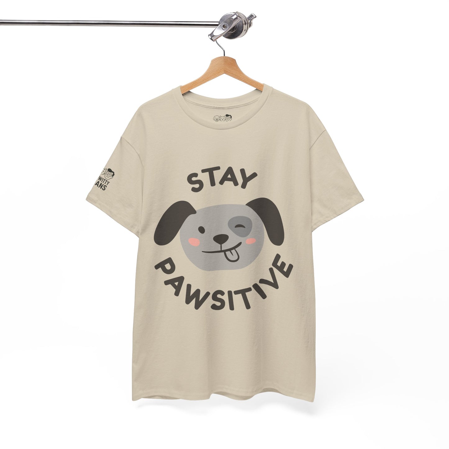 T-Shirt - Petty-Witty-Humans Stay Positive with Humor