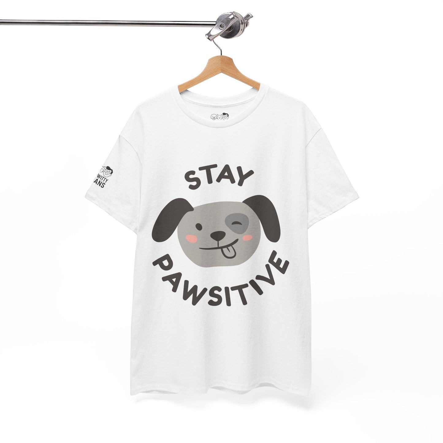 T-Shirt - Petty-Witty-Humans Stay Positive with Humor