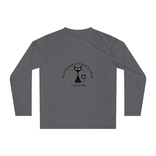 Long Sleeve Shirt - Petty=Witty=Humans Funny and Witty Design