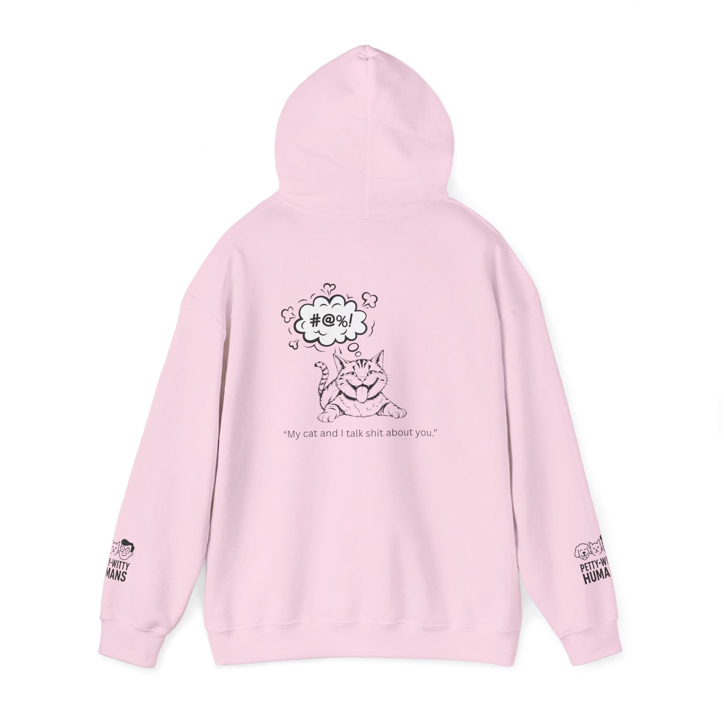 Petty-Witty Humans Hoodie - Unisex Heavy Blend Sweatshirt