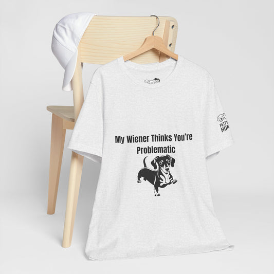 Funny Unisex Tee: Petty-Witty-Humans Design
