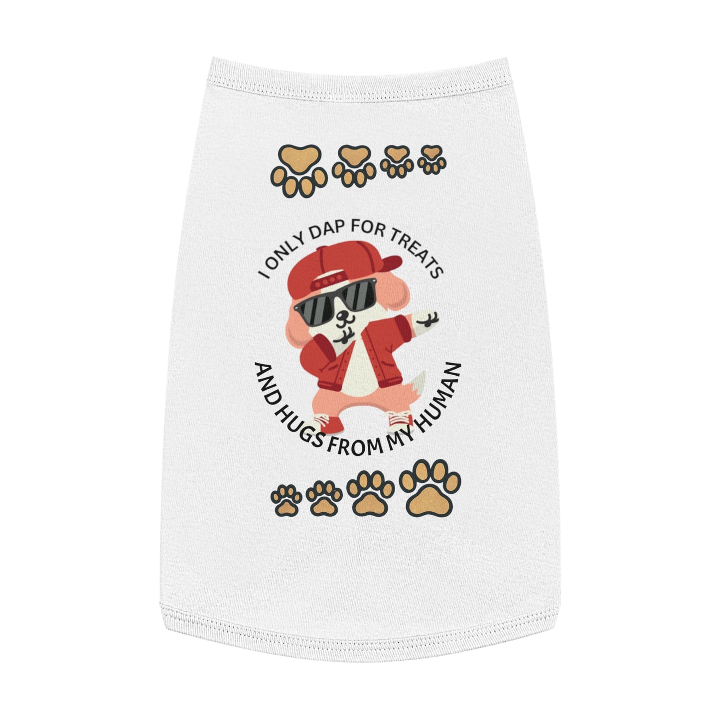 Pet Tank Top - Petty Witty Humans Design - Humor Meets Sarcasm