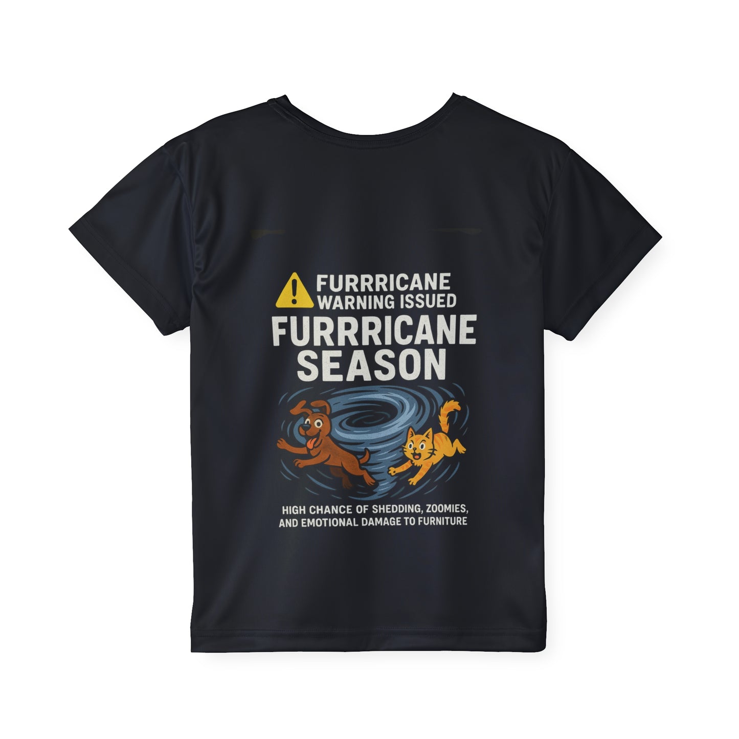Kids Sports Jersey Funny Hurricane Season T-Shirt