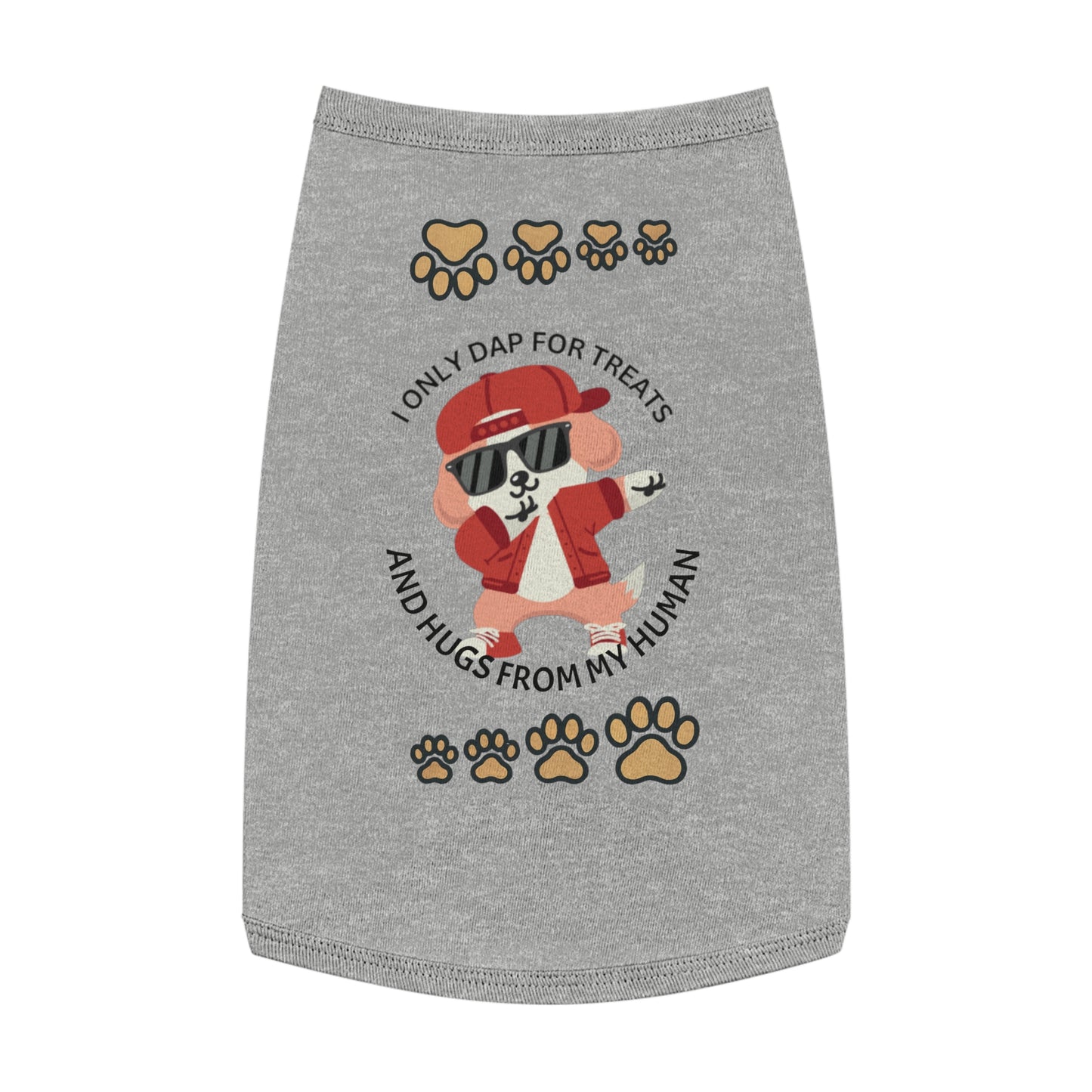 Pet Tank Top - Petty Witty Humans Design - Humor Meets Sarcasm